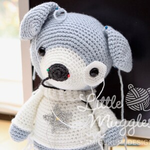 Amigurumi Crochet Pattern Lila and Finn Puppy Dogs image 5