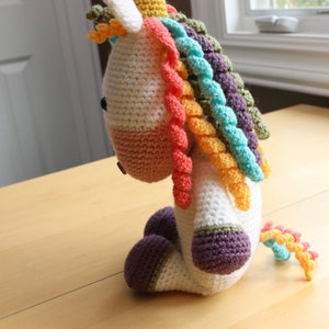 Amigurumi Crochet Pattern Emily the Unicorn image 5