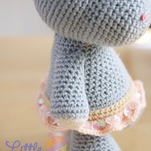 Amigurumi Crochet Pattern Hanna the Hippo image 3