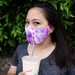 Jennifer Addonizio reviewed The Socialite Straw Hole Face Mask covered open grommet for straw opening - nose piece & adjustable ear straps - multiple prints available.