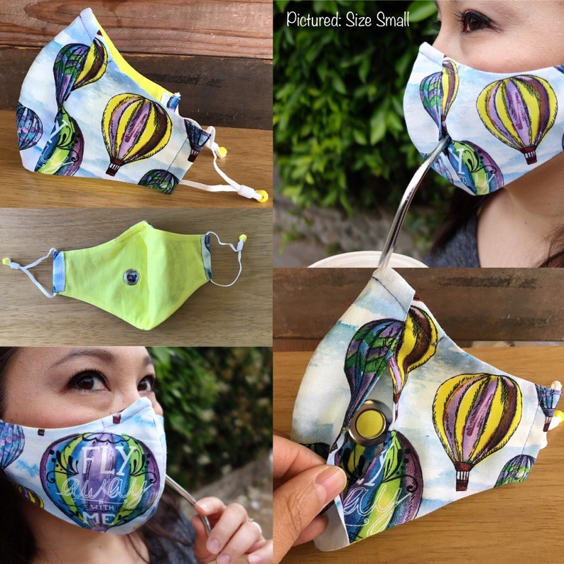 The Socialite Straw Hole Face Mask covered open grommet for image 1