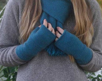 Possum Merino Plain Fingerless Mitten