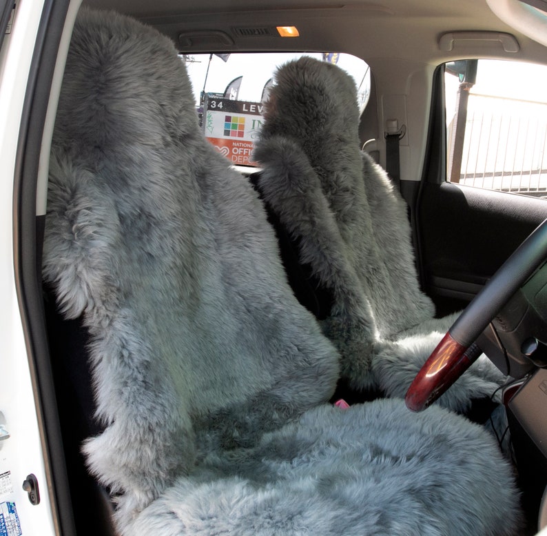 Genuine Sheepskin Car Seat Cover Etsy