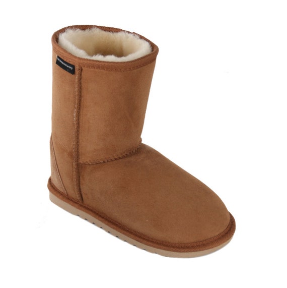 Childrens sheepskin boots hot sale