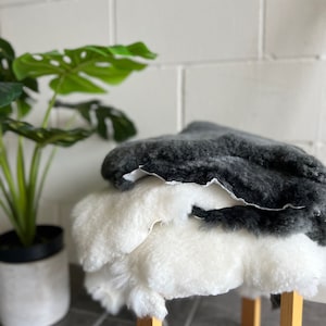 Short Wool Sheepskin Offcuts for your Craft Projects