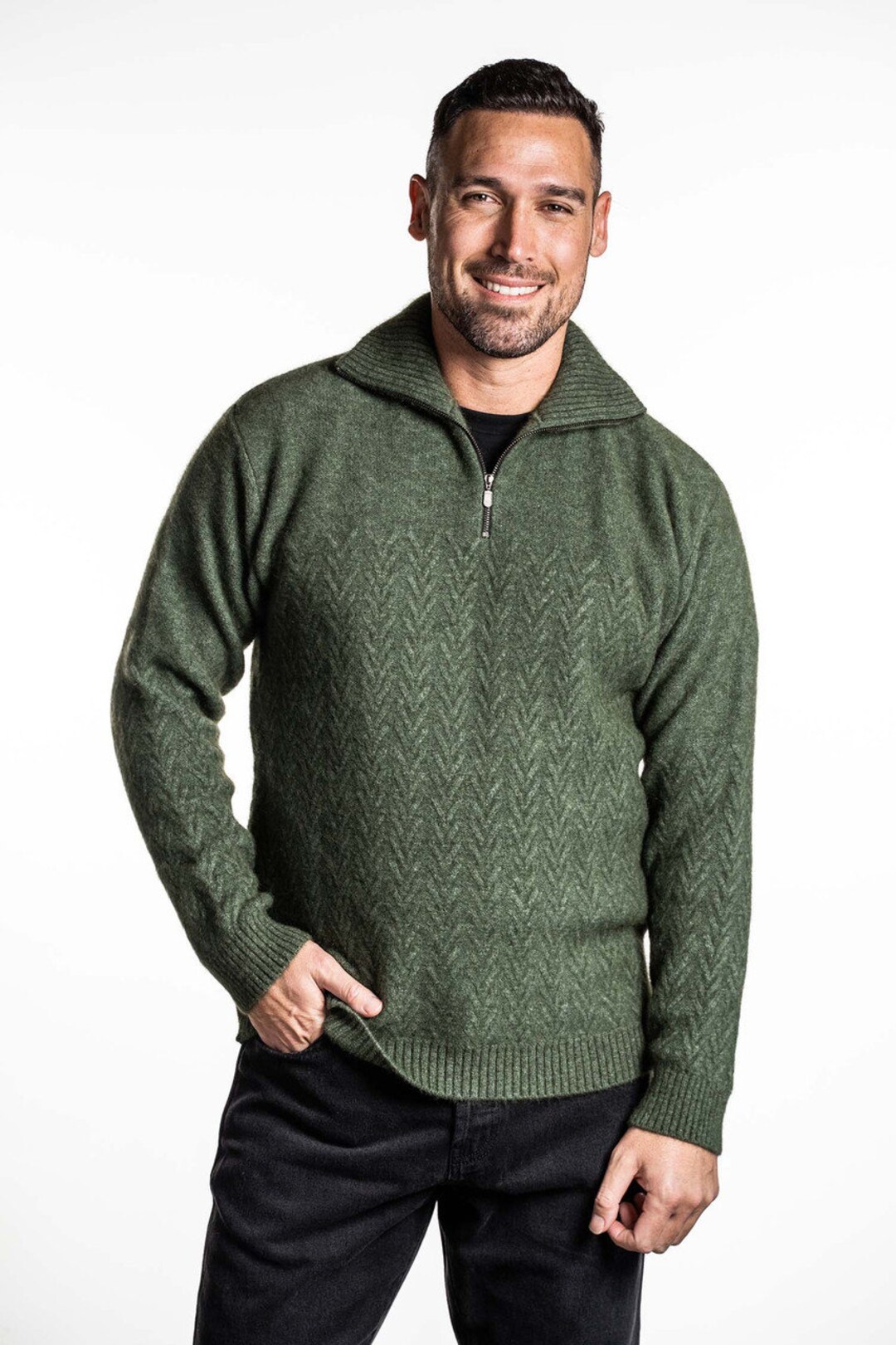 1947 NZ designer merino knit jumper