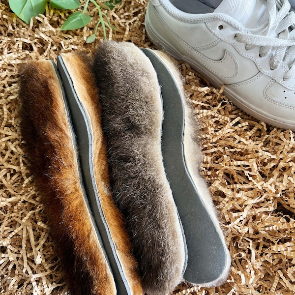 Possum Fur Innersole for Boots / Slippers