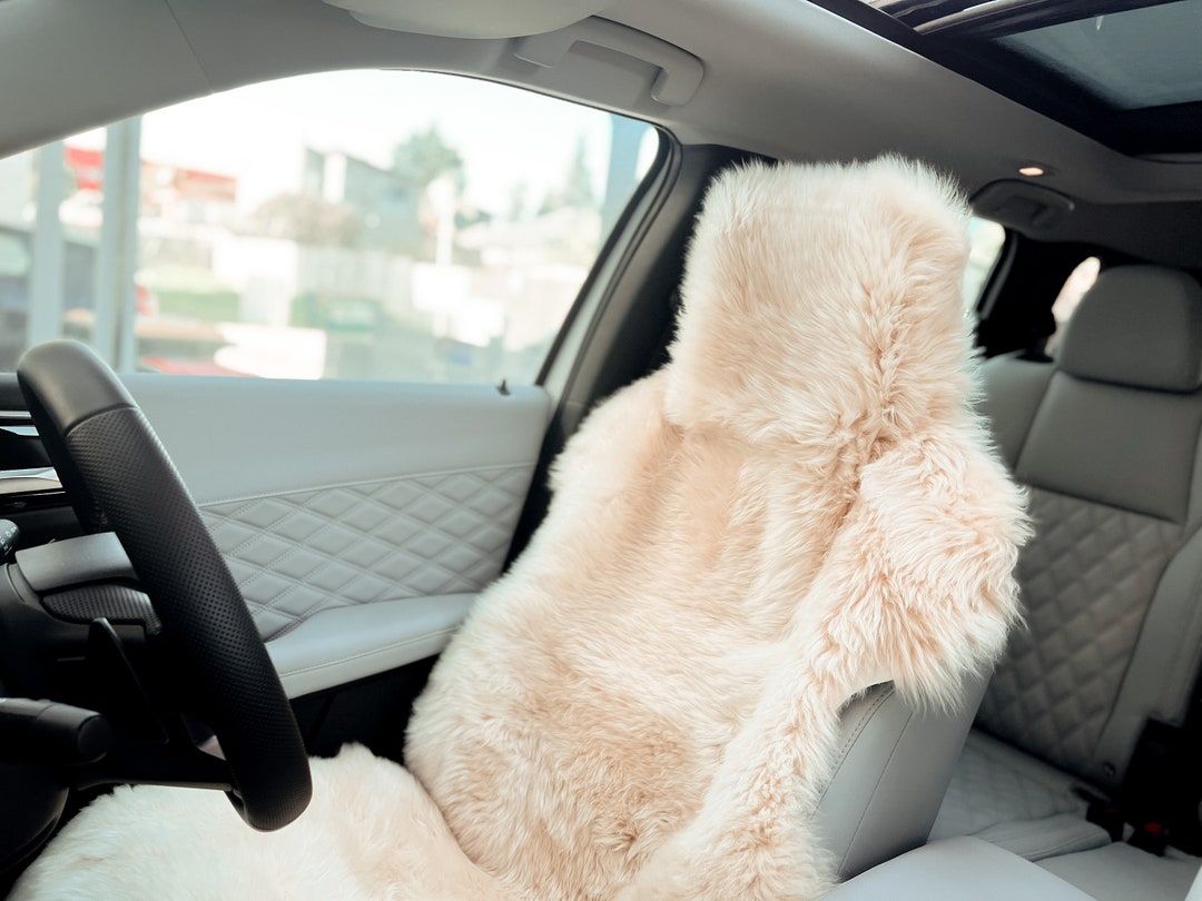 Sheep Goat Print Pattern Universal Fit Car Seat Cover
