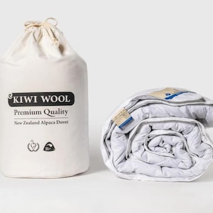 New Zealand Alpaca Wool Duvet – 350gsm Natural Fibre Comforter image 4