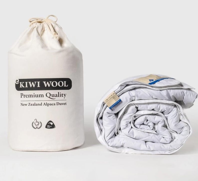 New Zealand Alpaca Wool Duvet – 350gsm Natural Fibre Comforter image 4