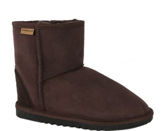 Kids Short Sheepskin Boots