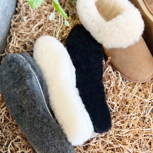 Pure Sheepskin Innersoles, Made in New Zealand