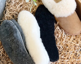 Pure Sheepskin Innersoles, Made in New Zealand