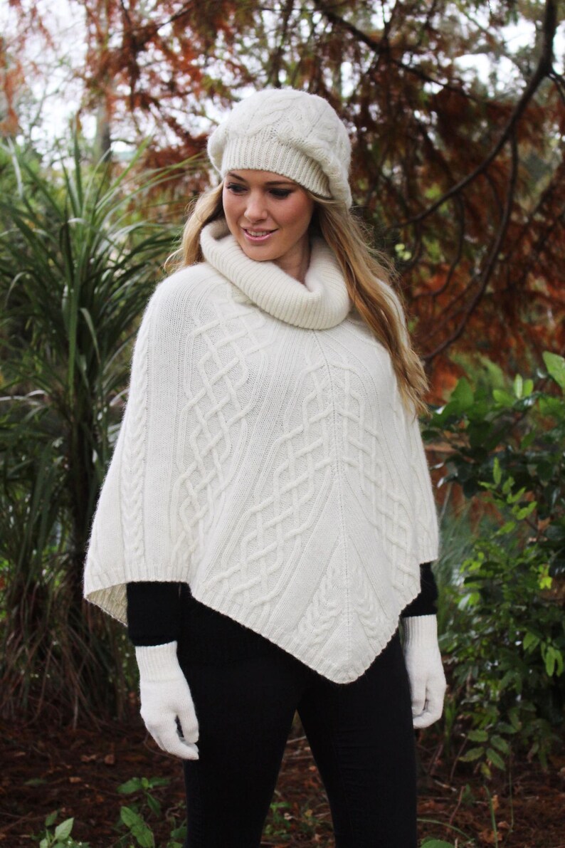 Pure Alpaca Cable Beanie image 14