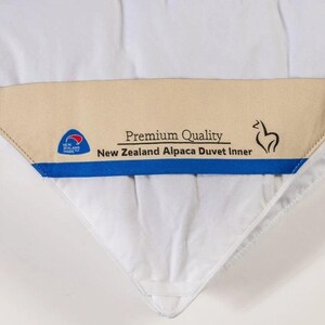 New Zealand Alpaca Wool Duvet – 350gsm Natural Fibre Comforter image 5