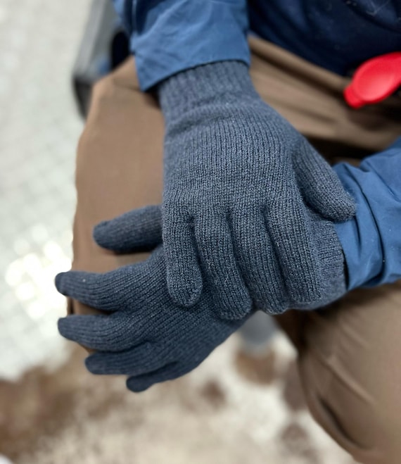 Pure Merino Plain Gloves New Zealand Made