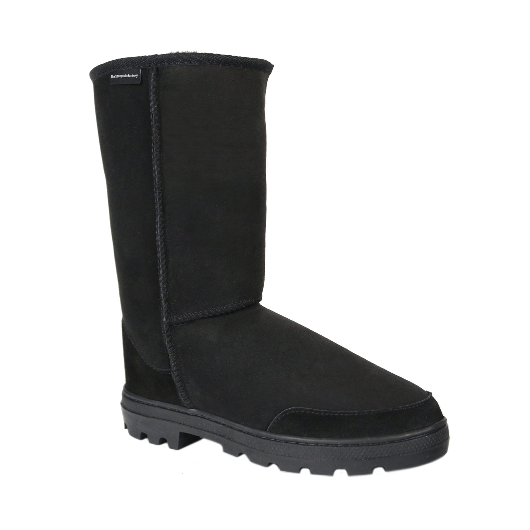 Robbie Tall Sheepskin Boots Etsy UK