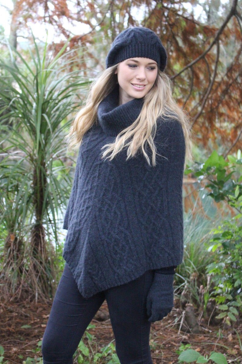 Pure Alpaca Cable Beanie image 12