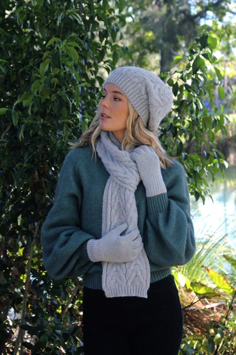Pure Alpaca Cable Beanie image 15