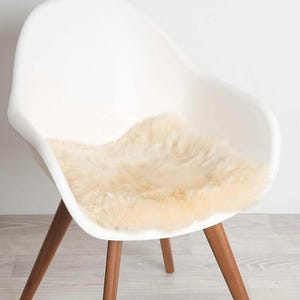 Long Wool Square Sheepskin Pad