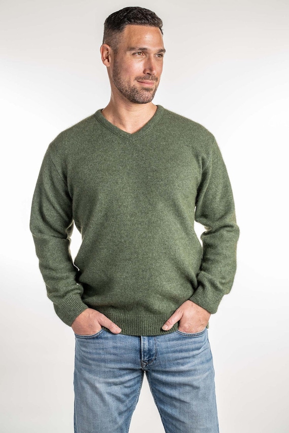 Possum Merino V neck Jumper Warm and Comfy Pullover Perfect Autumn Winter Wear New Zealand Made Etsy UK