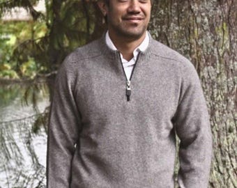 マクドナルド ニュージーランド ジャケット：ポッサムファー、メリノ