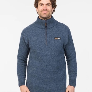Possum Merino Haast Half Zip - 36.6 Zweilagig
