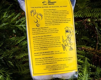 Hikers Wool: New Zealand Lambswool for Blister Prevention