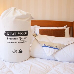 New Zealand Alpaca Wool Duvet – 350gsm Natural Fibre Comforter image 7