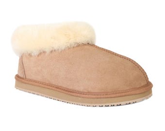 Nieuw-Zeelandse pantoffels van schapenvacht Tui