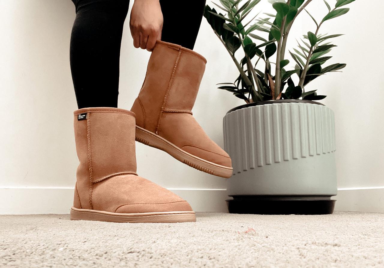 カーフレザー ミディー丈ハイアーチブーツ（アダムエロペ ミディー丈  