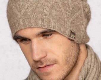 Possum Merino Cable Monti Beanie