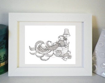 Limited Edition Print - The Lady Knows a Thing or Two