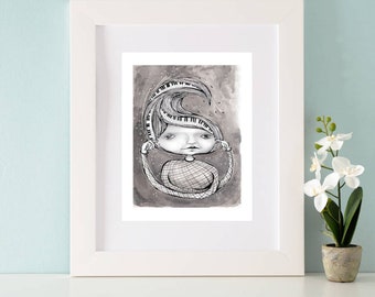 Limited Edition Print - My Noisy Mind