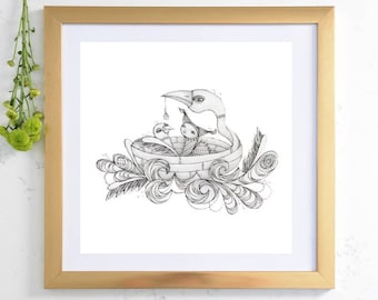 Limited Edition Print - Dreams By A Nightlight