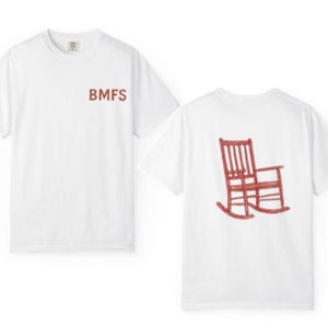 BMFS Roter Schaukelstuhl - Billy Strings inspiriert - Comfort Colors Shirt