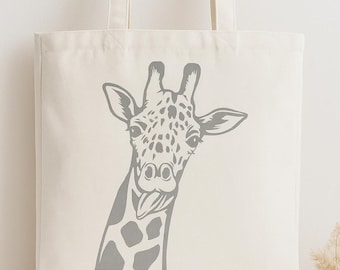 customized Tote Bag with Birth Month Flower and Funny words