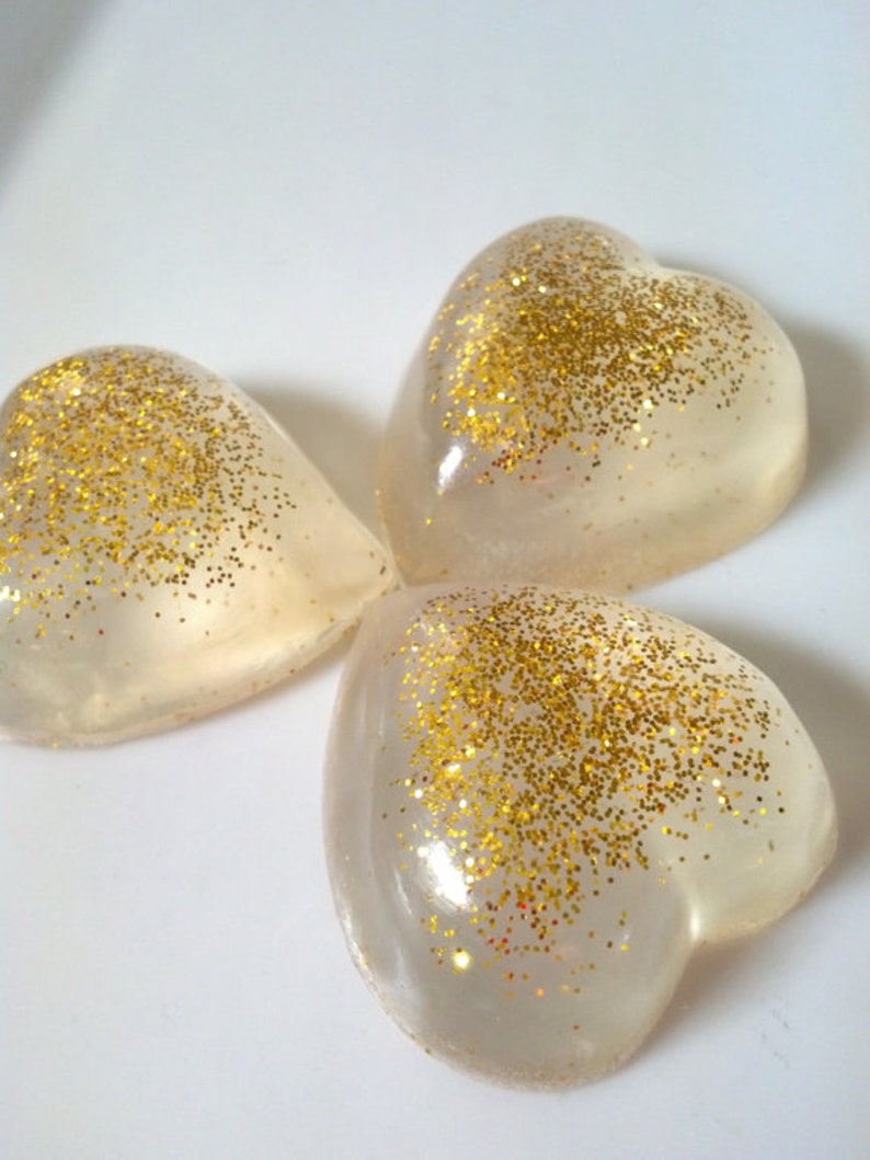 Three Golden Heart Soaps image 2