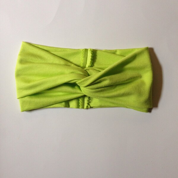 Lime Turban Headband 