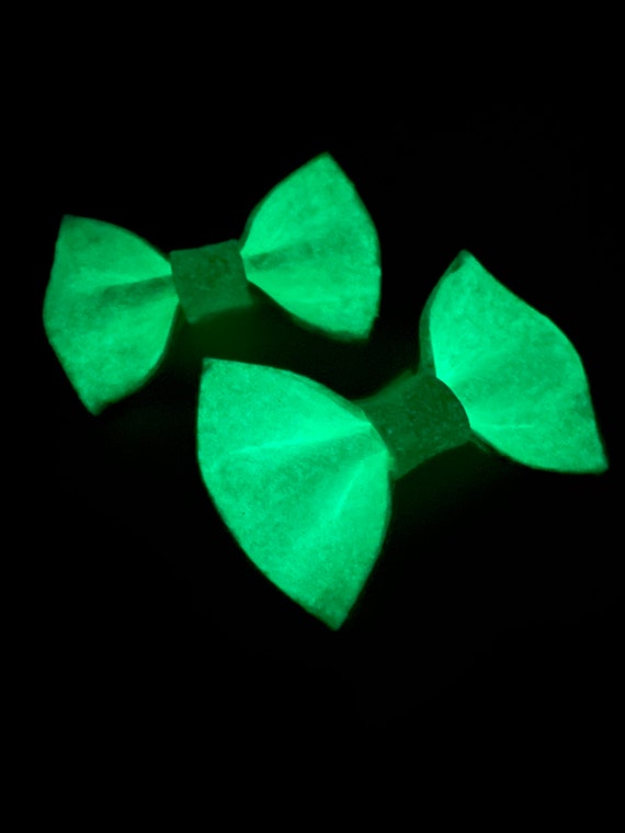 Glow in the Dark Bow Small Set - Glowing Bows - Set of Bows 