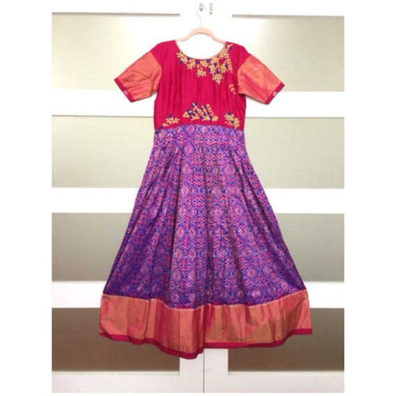 pattu chunni dresses