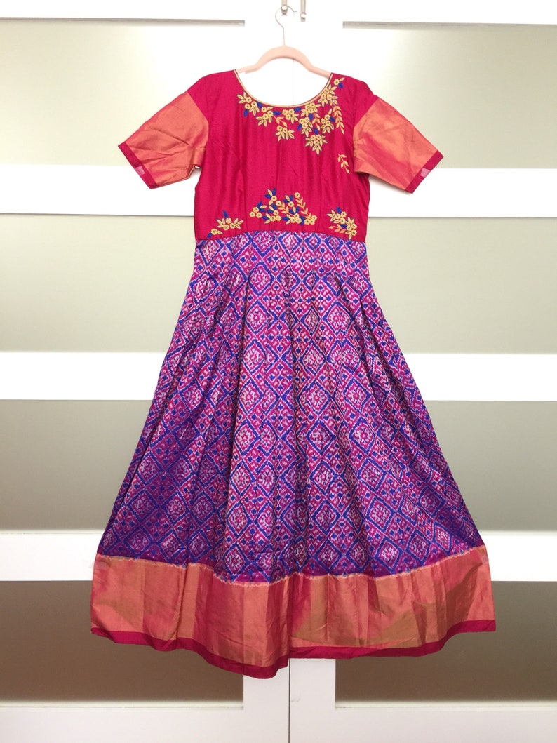 pochampally cotton frocks