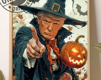 Trump Halloween, America Png, Trump American Flag Png, Trump Camo Flag Png, Funny President Hunting, Trump Sublimation Png, Halloween png
