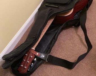 Waterproof Acoustic Guitar Bag with Thick Padding | 40 41 Inch Soft Guitar Case with 6 Pockets, Dual Shoulder Straps & Wall Hanger Loop