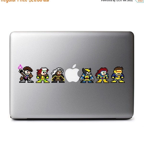 X-Men 8-Bit (Set) Vinyl Decal