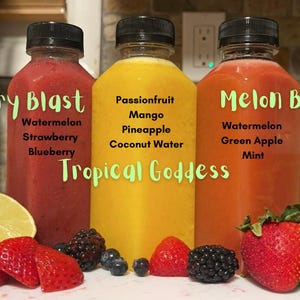 Cold Pressed, Natural, Fruit Juice by NectorofNeteru