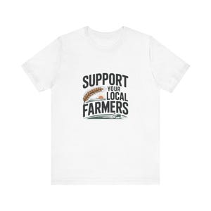 Support Your Local Farmers-T-shirt // Heritage Americana Design