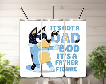 Bluey Dad 20oz Skinny Tumbler