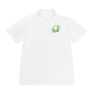 Eco-Friendly Men's Sport Polo Shirt, Athletic Wear, Outdoor Activities, Casual Style, Sustainable Fashion, Gift for Him