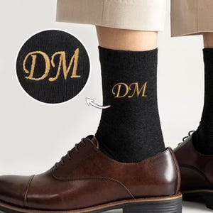 Groomsmen Socks Personalized,Groomsmen Proposal Gifts,Wedding Groomsmen Gift,Best Man proposal, Embroidered Groomsman Socks, Groom Socks